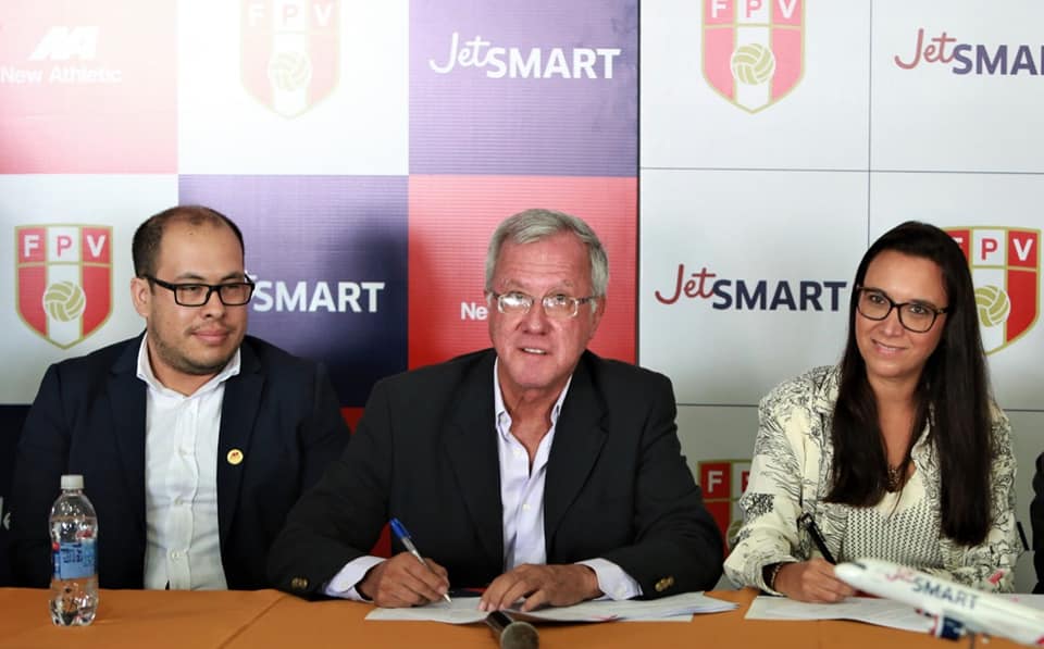 JetSmart es el nuevo auspiciador de la Selección Peruana de Vóley