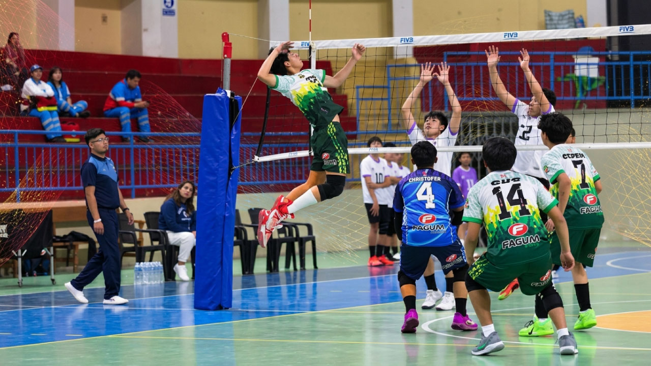 Selección de San Isidro celebra su victoria frente a San Sebastián y mantiene el liderato invicto del Nacional U15 Masculino en Abancay 2026.